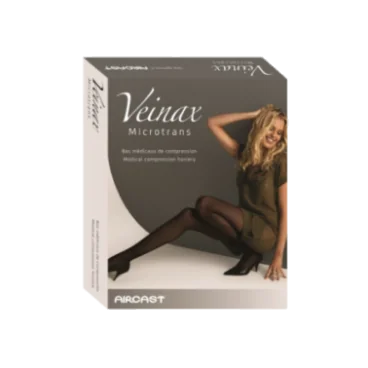 VEINAX FEMME CHAUSSETTE DE CONTENTION MICROTRANS CLASSE 2 PIEDS FERMES