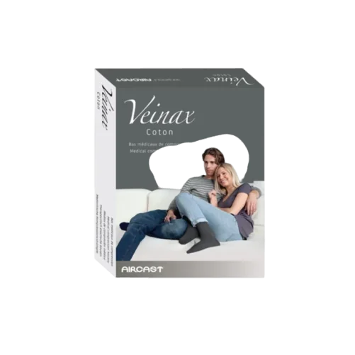 VEINAX HOMME CHAUSSETTE DE CONTENTION COTON CLASSE 2