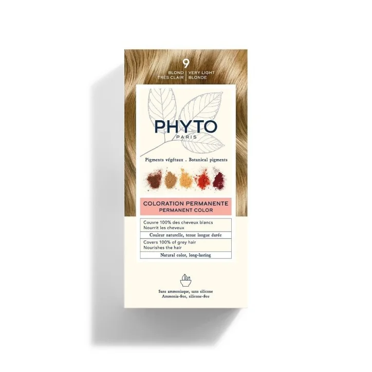 PHYTO COLORATION PHYTO 9 BLOND TRÈS CLAIR