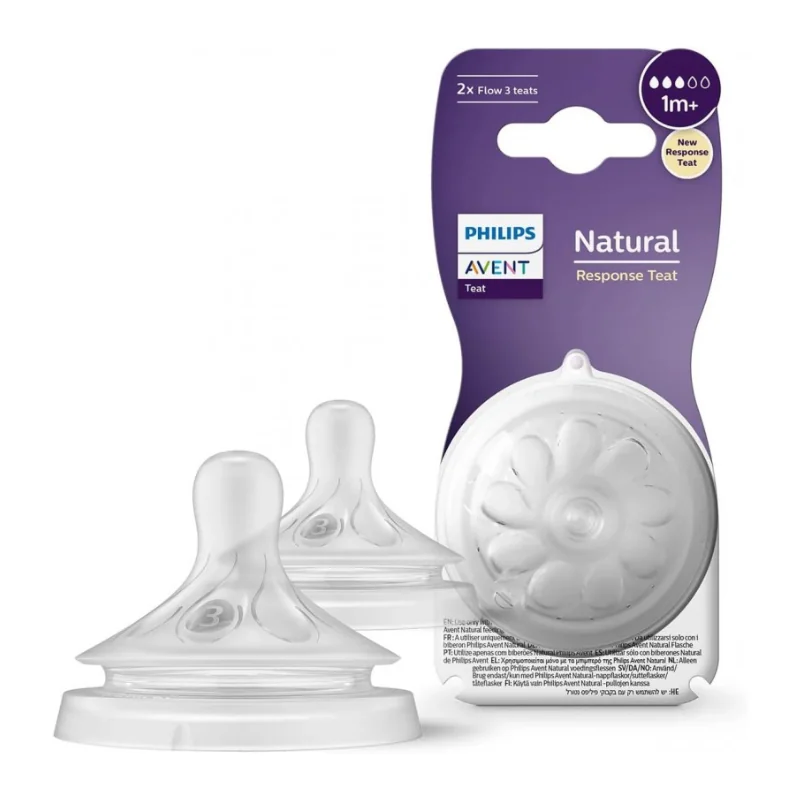 AVENT PHILIPS AVENT TETINE NATUREL 1MOIS+ DEBIT 3 2 PIECES