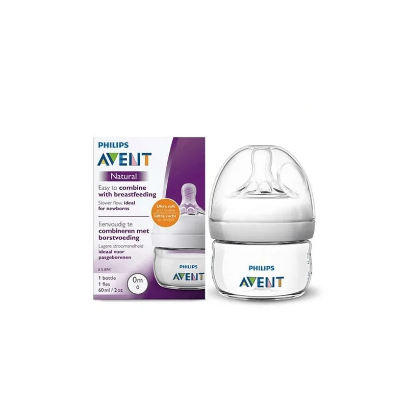 AVENT BIBERON NATURAL 0M+ 60ML
