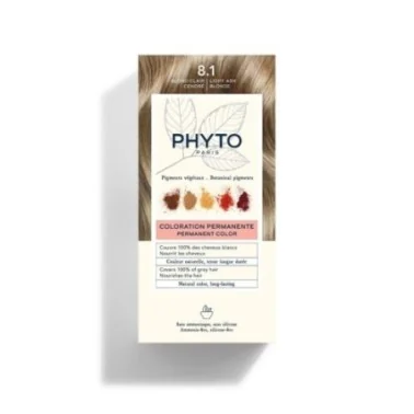 PHYTO COLORATION PHYTO 8.1 BLOND CLAIR CENDRÉ