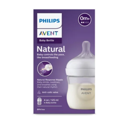 AVENT BIBERON NATURAL REPONSE 0M+ 125ML SCY900/01