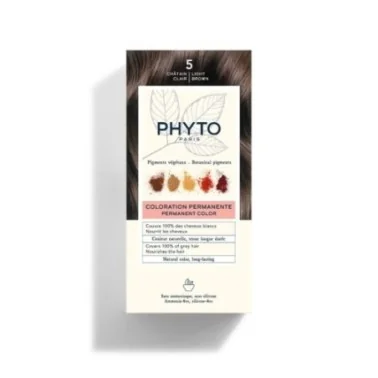 PHYTO COLORATION PHYTO 5 CHÂTAIN CLAIR