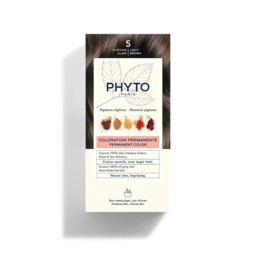 PHYTO COLORATION PHYTO 5 CHÂTAIN CLAIR
