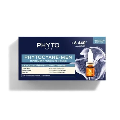 PHYTO PHYTOCYANE TRAITEMENT ANTICHUTE HOMME