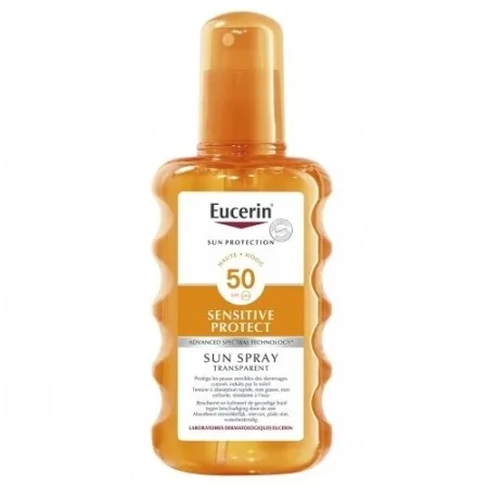 EUCERIN SUN SENSITIVE PROTECT SPRAY TRANSPARENT SPF50 200ML
