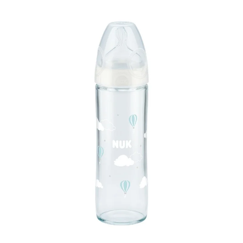 NUK BIBERON EN VERRE NEW CLASSIQUE (240ML)