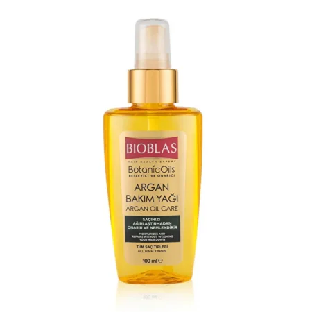 BIOBLAS BOTANIC OILS HUILE SE SOIN CAPILLAIRE ARGAN 100ML