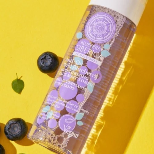 NATURA SIBERICA BLUEBERRY PROFESSIONAL ANTI OX WILD BLUEBERRYBRUME TONIFIANTE HYDRATANTE 100ML