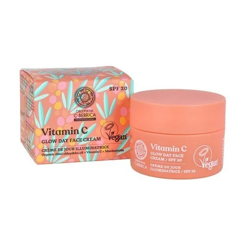 NATURA SIBERICA OBLEPIKHA PROFESSIONAL VITAMINE C CREME DE JOUR ILLUMINATRICE SPF20 50ML