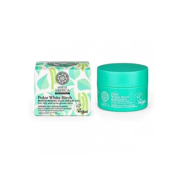 NATURA SIBERICA BEREZA POLAR WHITE BIRCH GEL CREME HYDRATANT 50ML