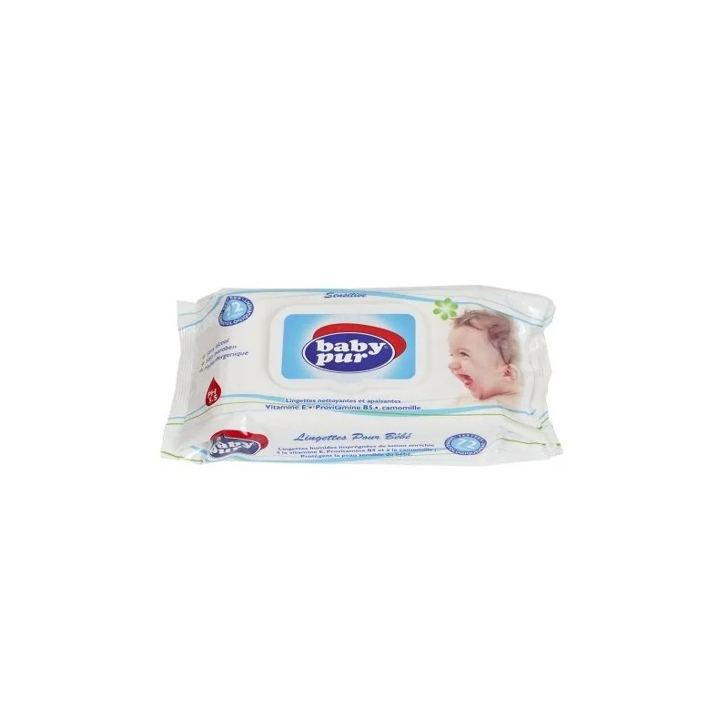 BABY PUR LINGETTES 72 PIECES