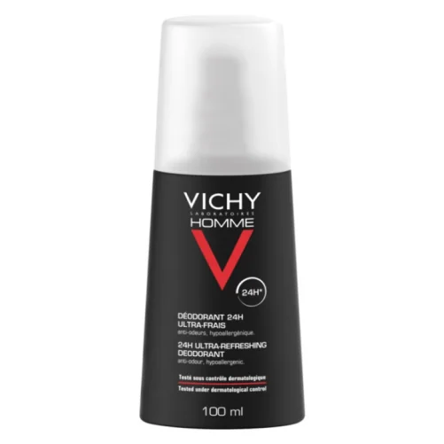 VICHY HOMME DEODORANT ULTRA-FRAIS 24H VAPORISATEUR 100ML