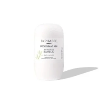 BYPHASSE DEODORANT ROLL ON ANTI TACHES BAMBOU 50ML