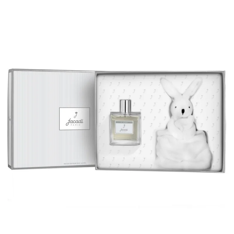 JACADI COFFRET LE BÉBÉ EAU DE SENTEUR 100ML + DOUDOU