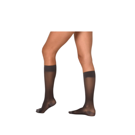 VEINAX FEMME CHAUSSETTE DE CONTENTION TRANSPARENT CLASSE 2 PIEDS FERMES