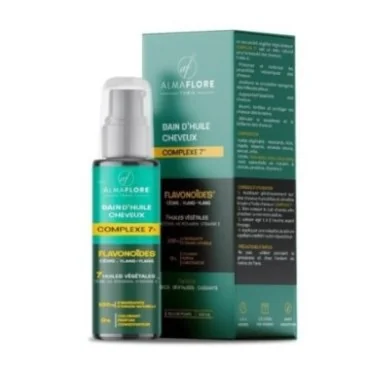 ALMAFLORE BAIN HUILE POUR CHEVEUX 100ML