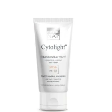 CYTOLNAT CYTOLIGHT ECRAN MINERAL TEINTEE ANTI TACHES SPF50+ 50ML CYTOLNAT CYTOLIGHT ECRAN MINERAL TEINTEE ANTI TACHES SPF50+ 50ML