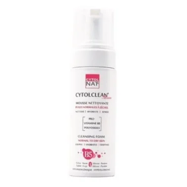 CYTOL CLEAN MOUSSE NETTOYANTE PEAUX NORMALES A SECHES 150ML