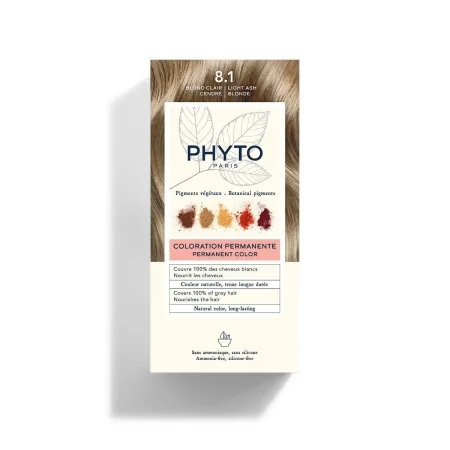 PHYTO COLORATION PHYTO 8.1 BLOND CLAIR CENDRÉ