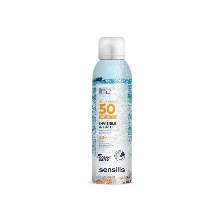 SENSILIS BODY SPRAY TOUCHER SEC SPF50 200 ML