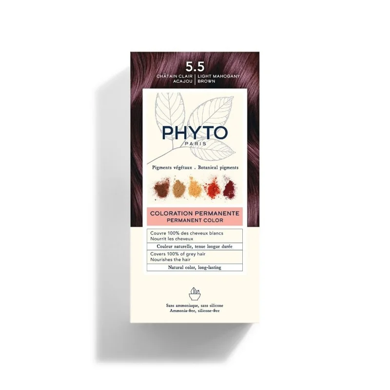PHYTO COLORATION PHYTO 5.5 CHÂTAIN CLAIR ACAJOU