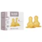 BIBS 2 TETINES RONDES LATEX BIBERON A DEBIT LENT 0M+