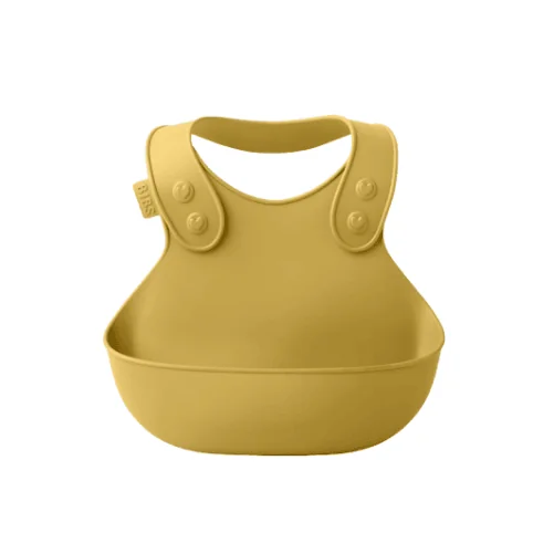 BIBS BAVOIR DE TABLE MOUTARDE