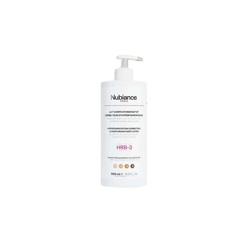 NUBIANCE LAIT CORPS CORRECTEUR D’HYPERPIGMENTATIONS 500 ML