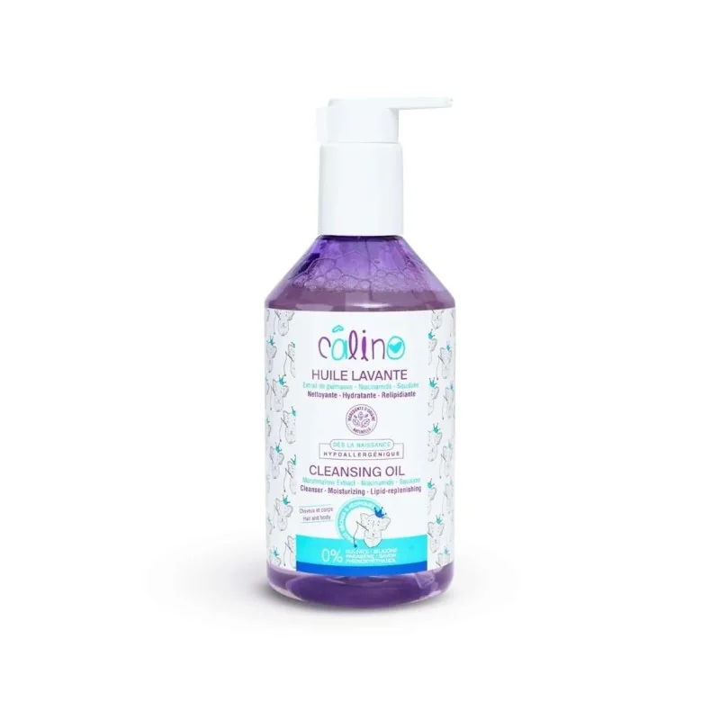 CALINO HUILE LAVANT À L’EXTRAIT DE GUIMAUVE POUR BÉBÉ 300 ML