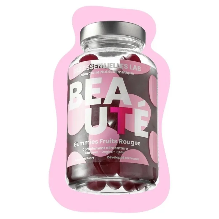 LES ESSENTIELLES LAB BEAUTÉ CHEVEUX, ONGLES, PEAU 60 GUMMIES