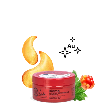 NATURA SIBERICA 24K GOLD REJUVENATING EYE PATCH (60 PATCHES)