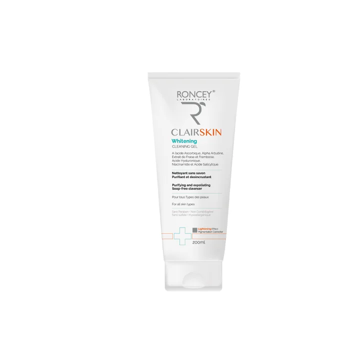 RONCEY CLAIRSKIN GEL NETTOYANT ECLAIRCISSANT ANTI-TÂCHES 200ML