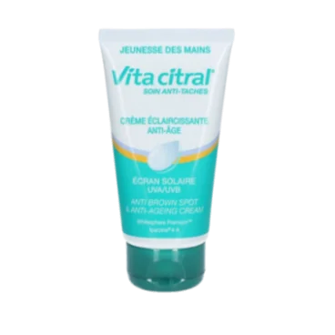 VITA CITRAL SOIN ANTI TACHES CREME ECLAIRCISSANTE MAINS ANTI ÂGE 75ML