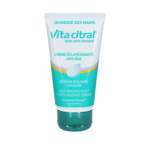 VITA CITRAL SOIN ANTI TACHES CREME ECLAIRCISSANTE MAINS ANTI ÂGE 75ML