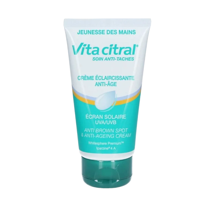 VITA CITRAL SOIN ANTI TACHES CREME ECLAIRCISSANTE MAINS ANTI ÂGE 75ML