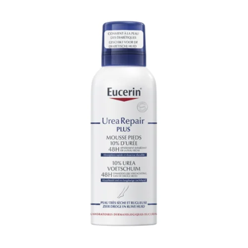 EUCERIN UREA REPAIRE PLUS MOUSSE PIEDS 10% DUREE 150 ML