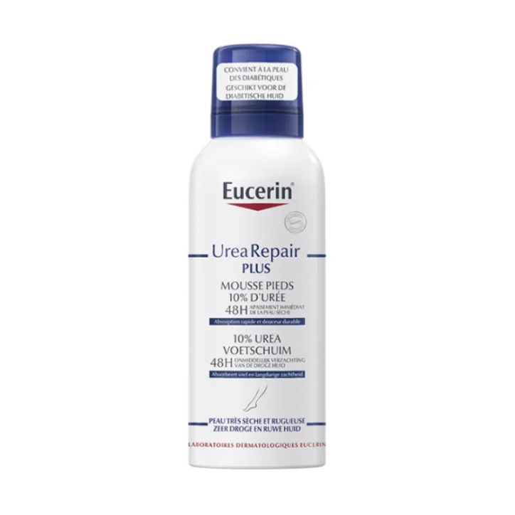 EUCERIN UREA REPAIRE PLUS MOUSSE PIEDS 10% DUREE 150 ML
