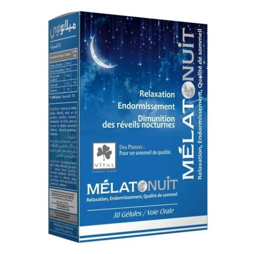 VITAL MELATONUIT 30 GÉLULES