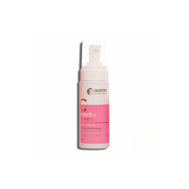 ALANIA PURETE+ VITAMINE C MOUSSE NETTOYANTE 150ML