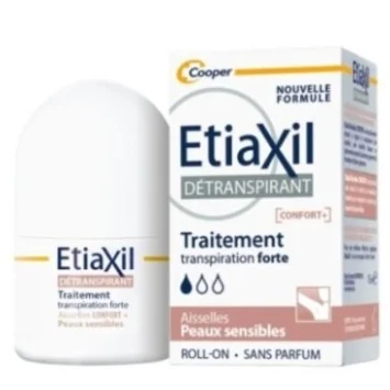 ETIAXIL DÉTRANSPIRANT CONFORT+ AISSELLES ROLL-ON 15ML