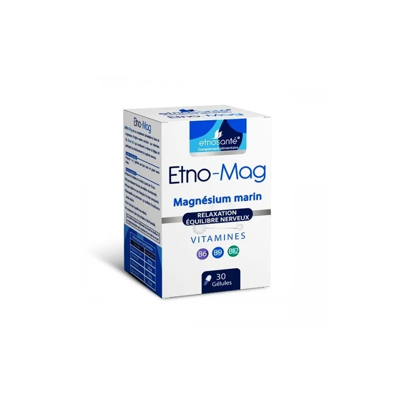 ETNOSANTÉ ETNO-MAG RELAXATION ÉQUILIBRE NERVEUX — 30 CAPSULES