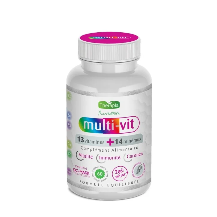 THERAPIA MULTIVIT 60 GELULES
