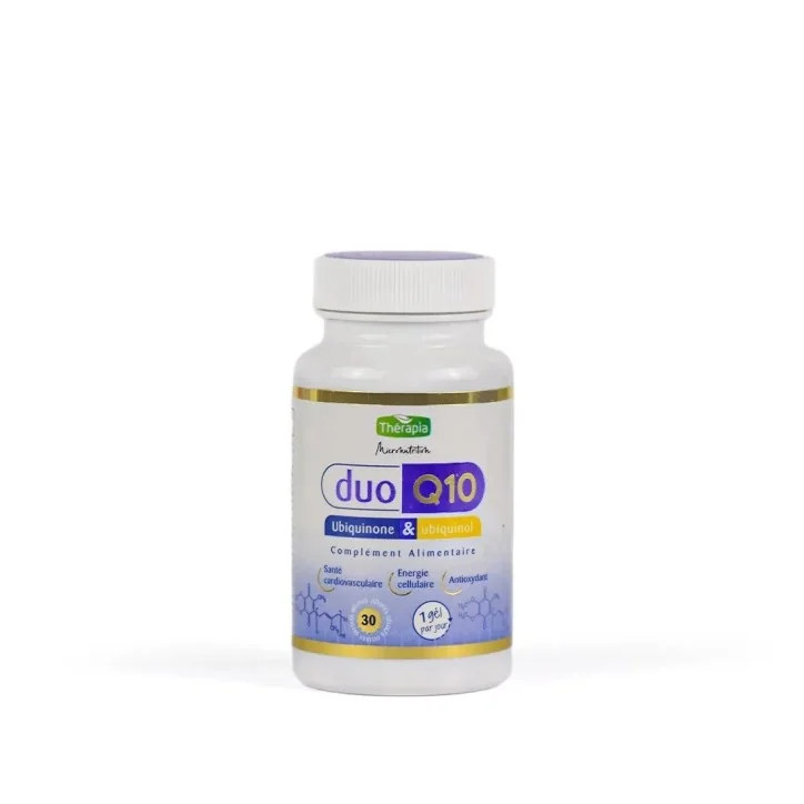 THERAPIA DUO Q10 UBIQUINONE ET UBIQUINOL 30 GÉLULES