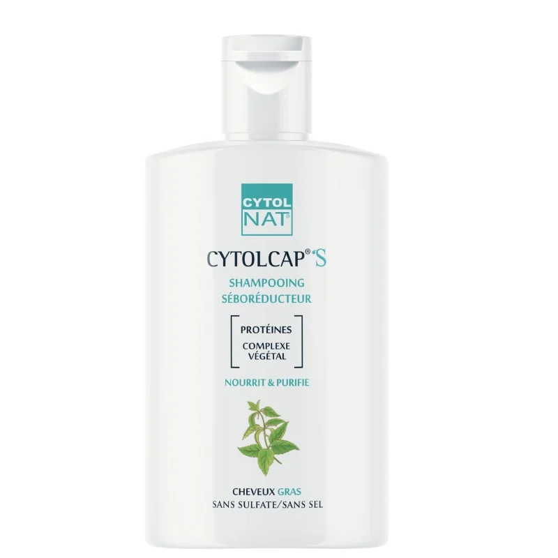 CYTOLNAT CYTOLCAP S SHAMPOOING SEBOREDUCTEUR CHEVEUX GRAS 200ML