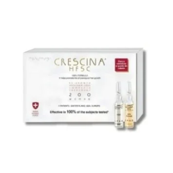 CRESCINA TTT COMPLET (ANTI CHUTE+REPOUSSE) 200 FEMME 10 +10 AMPOULES