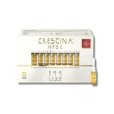 CRESCINA HFSC 500 HOMME 20 AMPOULES
