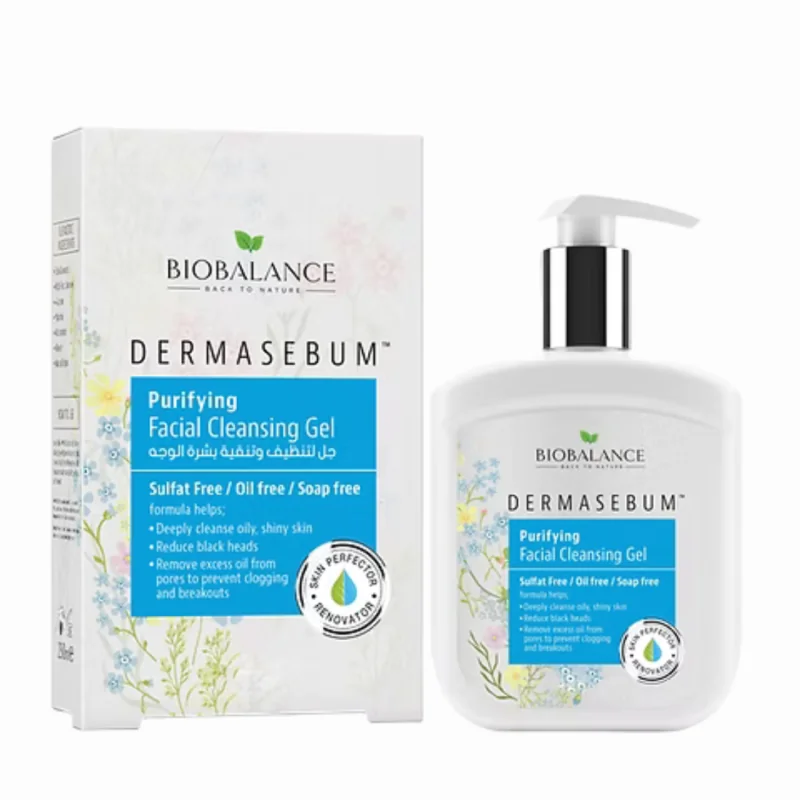 BIOBALANCE DERMASEBUM GEL NETTOYANT PURIFIANT 250ML