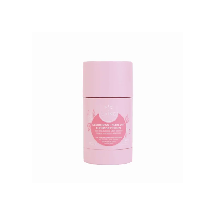LAINO DEODORANT SOLIDE FLEUR DE COTON 60GR